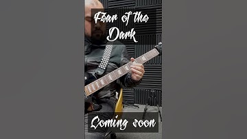 Thumbnail of Fear of the Dark - Iron Maiden (Guitar cover coming soon) #shorts #music