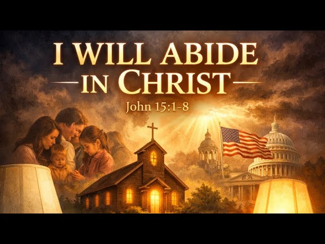 “I will abide” John 15