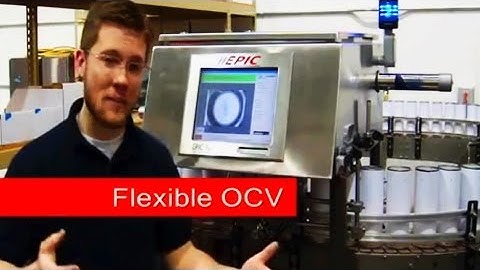 Machine Vision High Speed Lot and Date Code Inspection