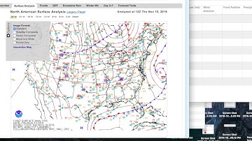 Analyzing Surface Area Weather Maps