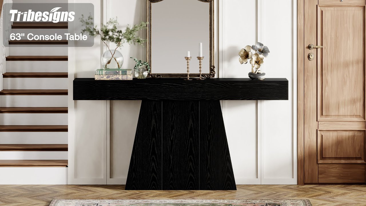 🏷️ Tribesigns 63" Console Table: The Ultimate Entryway Flex - F2162