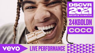 24kGoldn - Coco (Live) | Vevo DSCVR Artists to Watch 2021