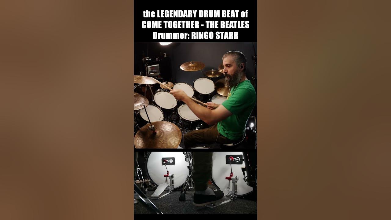 HOW TO PLAY “COME TOGETHER” on drums. THE BEATLES - RINGO STARR