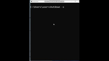 Shutdown window computer using the Command Prompt tricks 🤯 #shorts