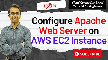 Configure Apache web server on AWS EC2 Linux instance | AWS Tutorial | Cloud Computing in Hindi