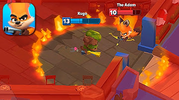 Zooba - Gameplay Walkthrough Part 1 - Solo Win (iOS, Android)