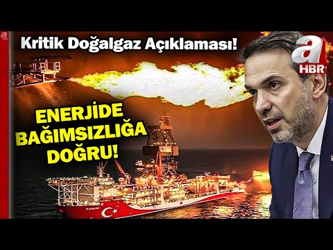 Enerji Bakanı Alparslan Bayraktar Kritik Doğalgaz Açıklaması! #Haber