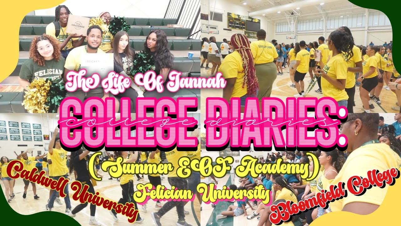 COLLEGE DIARIES: SUMMER EOF ACADEMY 💛💚(Dance Battles, Dunk Contest, Basketball Game)