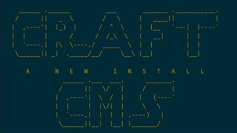 CraftCMS installation with xammp and composer
