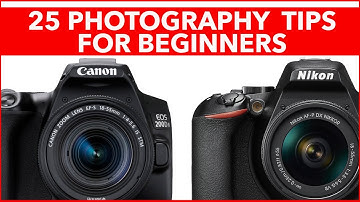 25 Cool Photography Tips for Beginners - How to get better photos from your digital camera