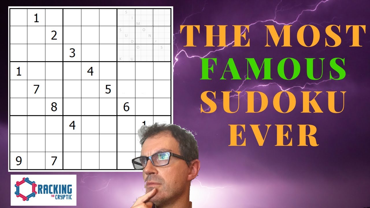 The Most Famous Sudoku Ever Youtube