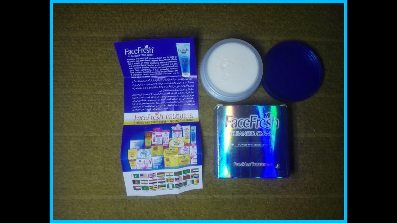 Face Fresh Cleanser Cream Review 2019 5 Power Whitening