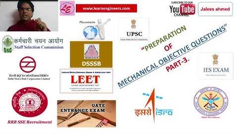 Mech Dose #86-PART-3- PREPARATION OF MECHANICAL OBJECTIVE QUESTIONS