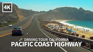 [4K] PACIFIC COAST HIGHWAY  Huntington Beach to Newport Beach to Laguna Beach, California, 4K UHD