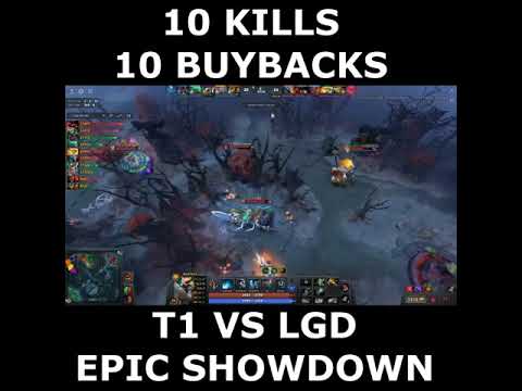 Relive THE epic clash of titans with T1 and PSG.LGD their TI10 face-off!