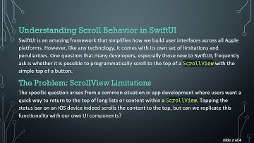 Can You Scroll to the Top of a SwiftUI ScrollView with a Button?