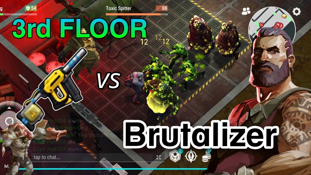 BRUTALIZER vs HARDMODE 3rd FLOOR BUNKER ALFA-!!-BLIND ONE-||-Last day ...