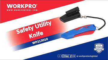 WORKPRO Folding Utility Knife | Utility Knife Change Blade | Safety Utility Knife