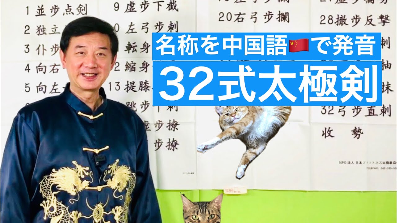中国武術 42式太極拳 第4段【33番 転身大捋（zhuan shen da lǚ