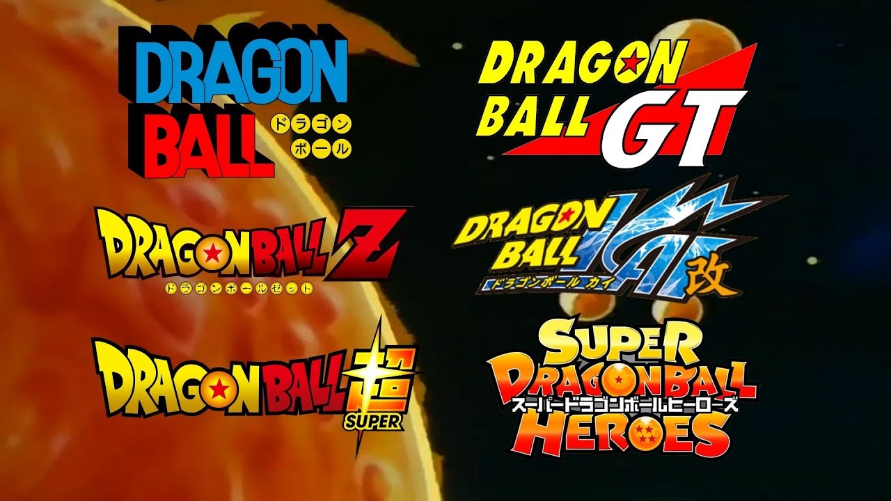 ALL DRAGON BALL OPENINGS AND VERSIONS Classic Z GT Kai Super Heroes