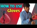 How to Wear Karate Gloves Wearing Instructions | How to Use Them While Sparring Techniques