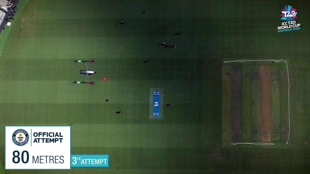 Alyssa Healy sets new World Record for the highest catch of a cricket ball