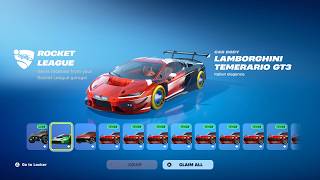 How To Get ALL Rocket League Cars FREE In Fortnite (Unlocked Lightning McQueen Bugatti, Sweet Tooth)