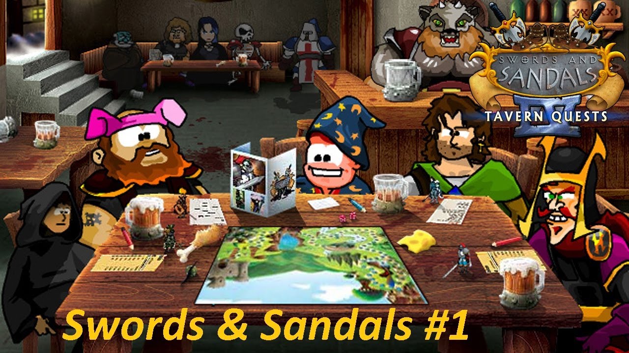 Swords & Sandals 4 : Tavern Quests #1 Nawet niezły początek :D - YouTube