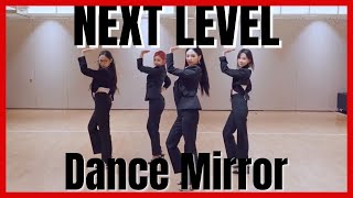 aespa 'Next Level' Dance Practice Mirror Resimi