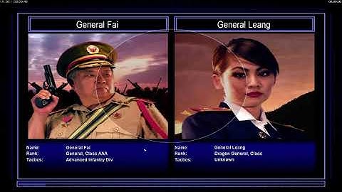 Infantry VS Leang (Hard) - C&C Zero Hour Speedrun