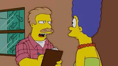 Marge  y su  cocina nueva