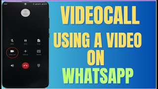 How to  video call on WhatsApp Using a pre recorded  Video100% WORKING screenshot 3