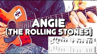 The Rolling Stones (ANGIE) - TUTO Guitare Cover Keith Richards (Confin. Jour 8)