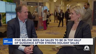 Celebrity Value mattered for consumers this holiday season, says Five Below CEO Joel Anderson Profile