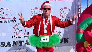 2023 Santa Paws 🐾 5K Palm Springs benefit for Guide Dogs of the Desert. 12/16/2023