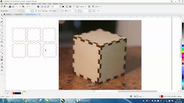 Corel Draw Tips & Tricks Make a Finger Joint Box Part 5