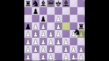 Chess Game : 741   How to play without king chess? #learnchesstrapin30seconds