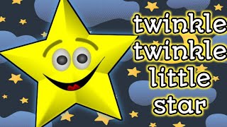 Twinkle Twinkle Little Star | Prenursery Rhyme | Twinkle Twinkle Little Star Poem | Kids Rhymes