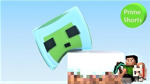 Minecraft Slime | Softbody Simulation | 60 fps