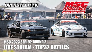 Msc Challenge Nz Round 3 - Top 32 Battle Competition Live Stream Meremere Drift Park