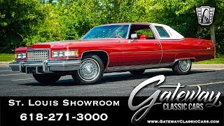 1976 Cadillac Coupe De Ville Gateway Clic Cars St. Louis