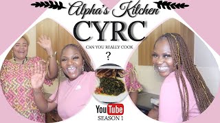 CYRC ft Lora Angel | Congolese Pondu/ Cassava Leaves | Alpha's Kitchen screenshot 1