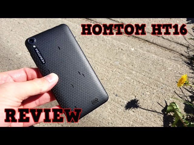 スマートフォン本体 HOMTOM HT6 4G Doogee reveals Homtom HT6 smartphone with high capacity