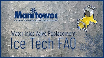 How to Replace a Water Inlet Valve on Manitowoc Ice Machines #icetechfaq #manitowocice