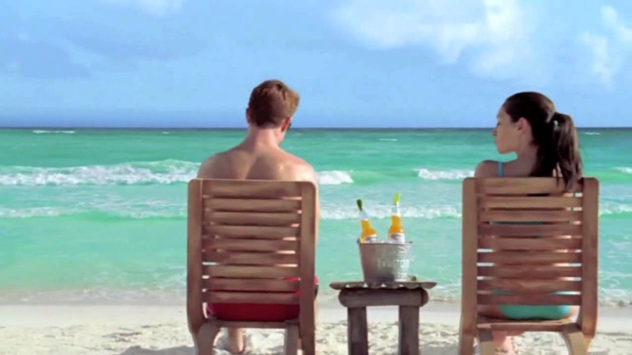Strapon man beach squirt
