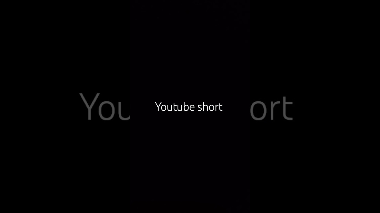 This Youtube short is literally just “Youtube short” by lowkey 🤞