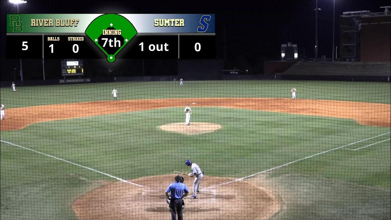 River Bluff vs Sumter Varsity Baseball SCHSL AAAAA Lower State