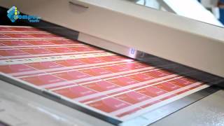 Plastic card production - Printing process - PVC cards