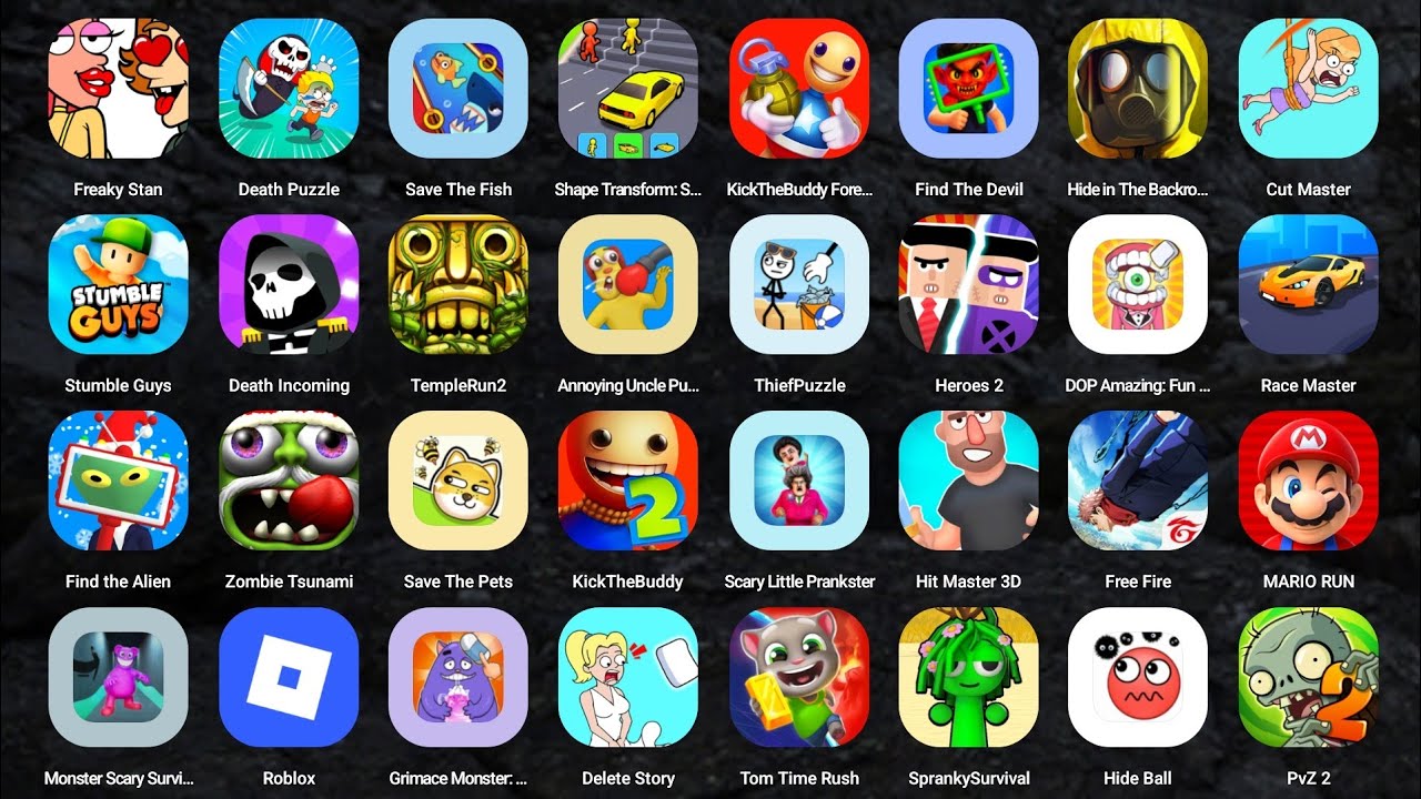 Sprunki survival, Save The Fish, Annoying Uncle, Grimace Story, Roblox, Gramic Monster Scary Surviva