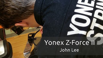 Time Lapse: How to String a Yonex Z-Force II Badminton Racquet